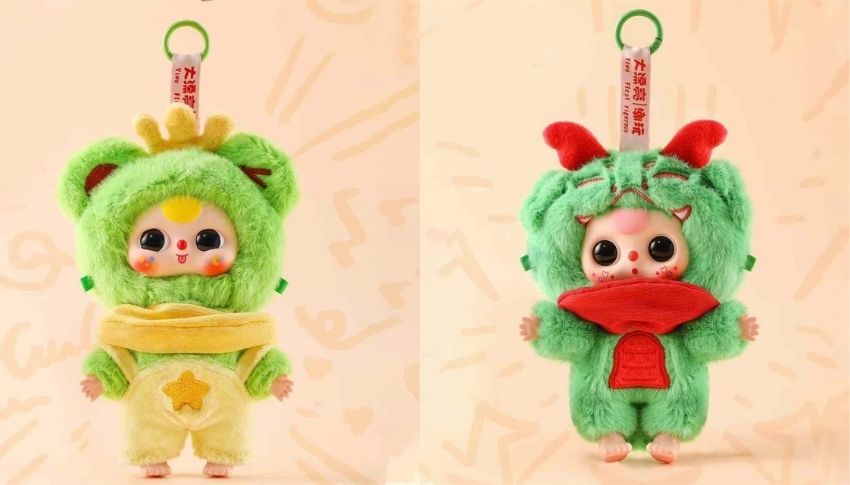 Baby Three Fairy Dream - móc khóa thú bông nhỏ gọn, xinh xắn