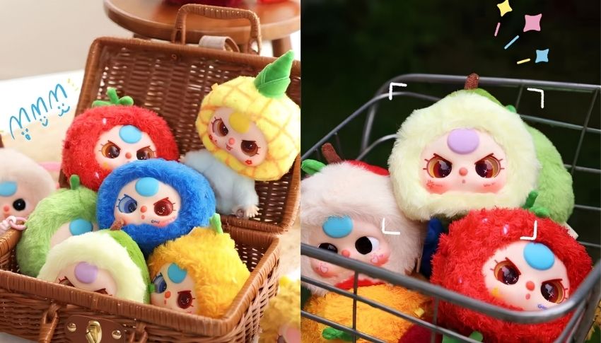 Baby Three V29 mang hình dáng đặc trưng của các loại trái cây