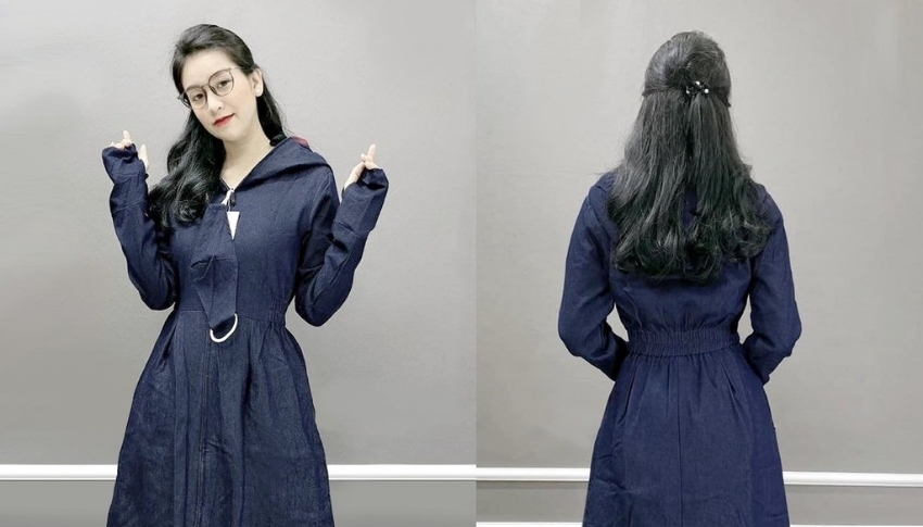 Nhập hàng áo chống nắng chất liệu Jean Trung Quốc