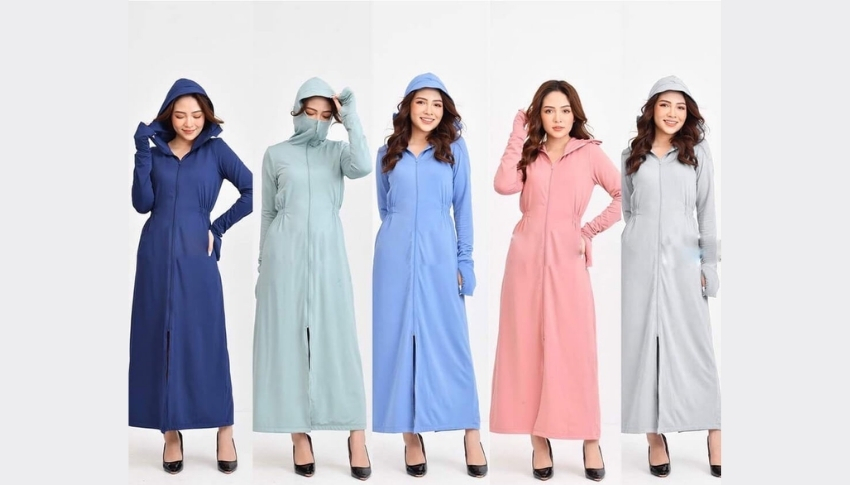 Áo chống nắng Trung Quốc toàn thân