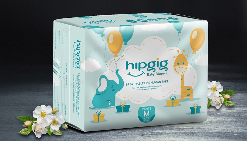 Bỉm tã nội địa Trung Hipgig