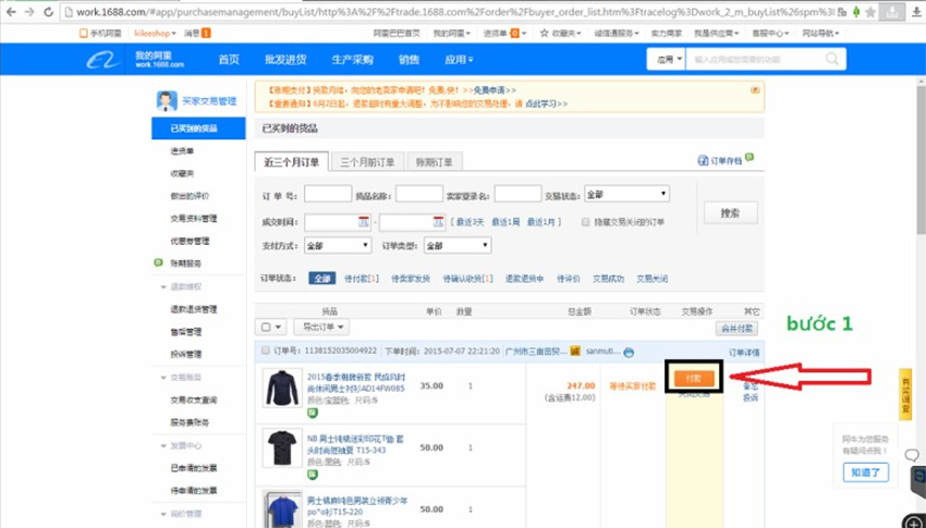 Cách thanh toán Alipay đơn giản