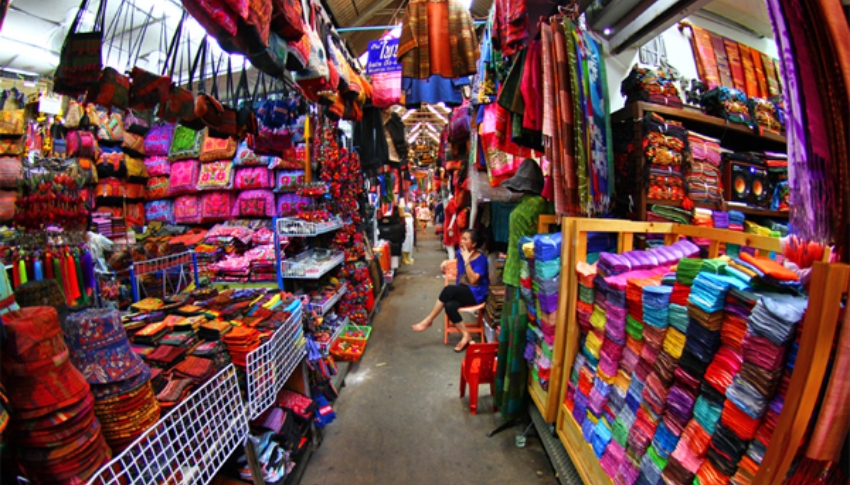 Chợ vải Trung Đại