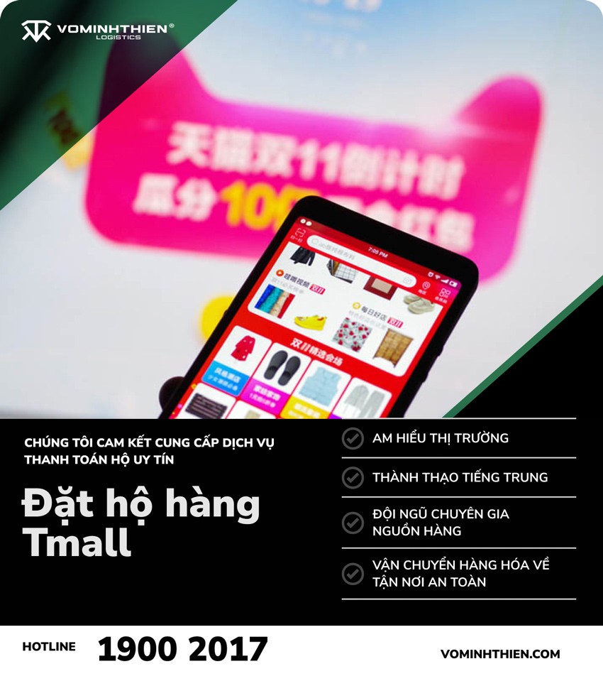 Võ Minh Thiên là đơn vị đặt hàng hộ, vận chuyển hộ uy tín nhất