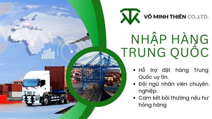 Dịch vụ hỗ trợ đặt hàng Trung Quốc