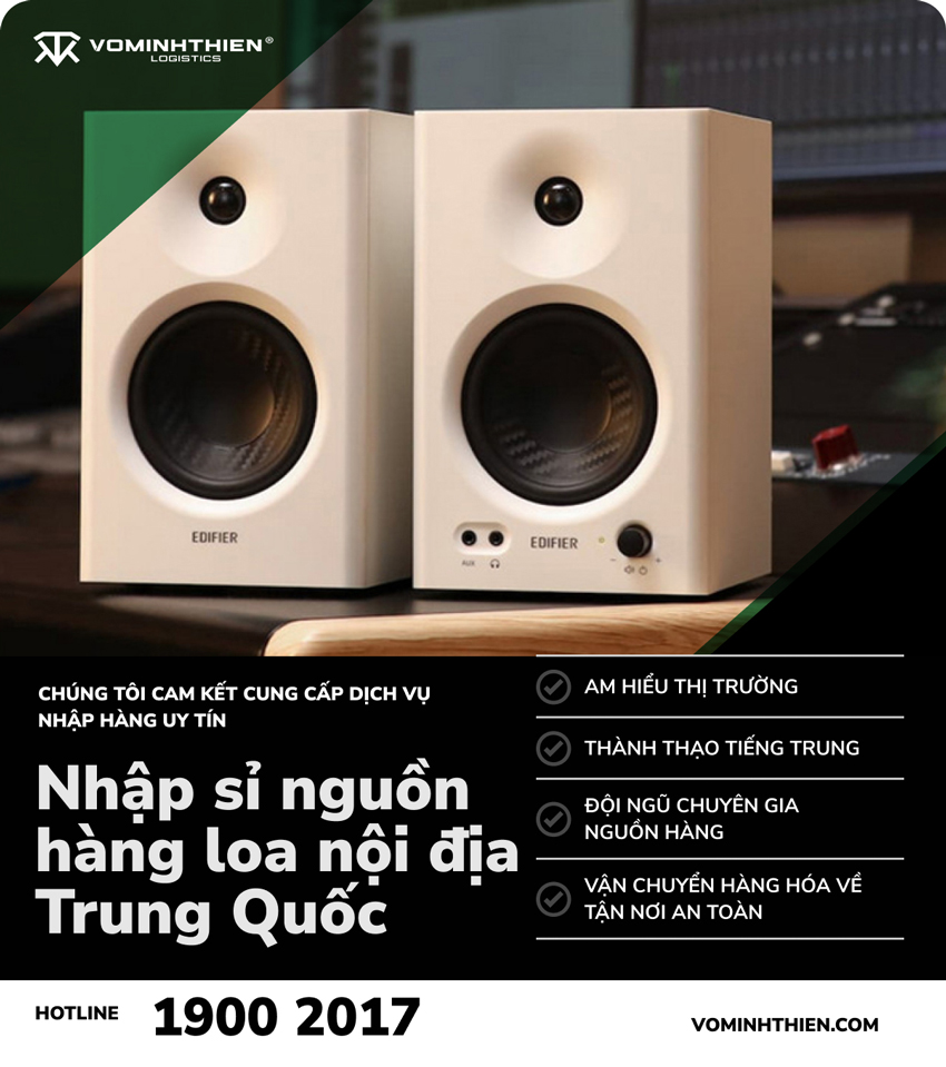 Dịch vụ nhập sỉ loa nội địa Trung