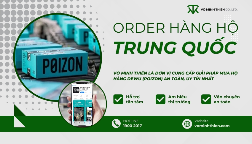 Dịch vụ mua hộ hàng Dewu(Poizon) uy tín