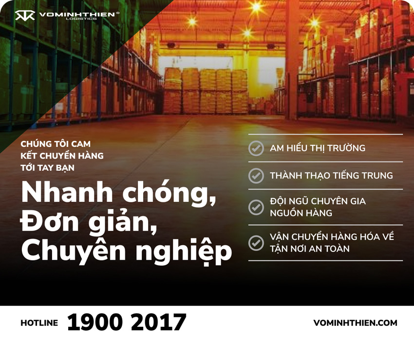 Đơn vị vận chuyển hàng từ kho Nghĩa Ô Trung Quốc về Việt Nam