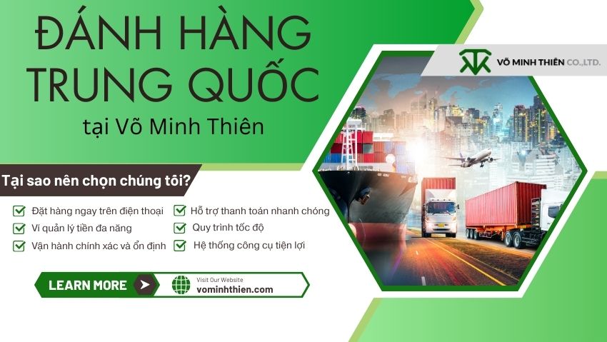 Võ Minh Thiên - Đơn vị vận chuyển và nhập hàng Trung Quốc uy tín
