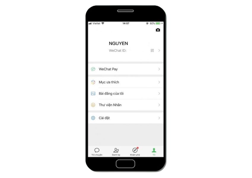 Hướng dẫn cách tạo ví Wechat Pay chi tiết
