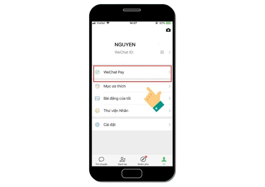 Hướng dẫn cách tạotài khoản Wechat Pay chi tiết