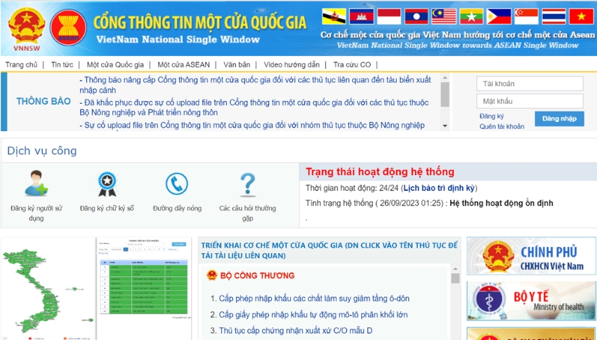 Cần khai Manifest ở đâu?