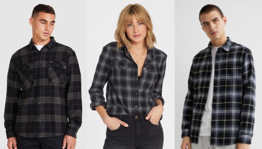 Một số loại áo flannel Quảng Châu thịnh hành
