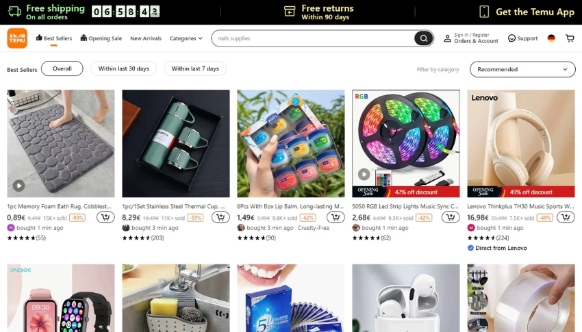 Những kinh nghiệm cần lưu ý khi mua hàng Temu 