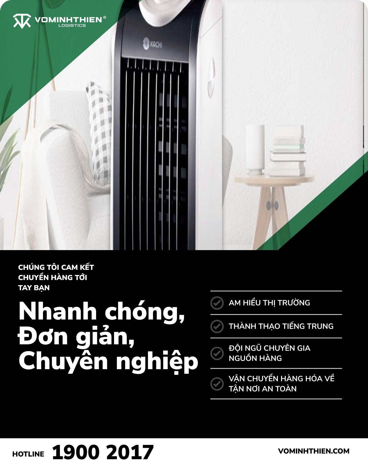 Võ Minh Thiên đơn vị đặt hàng hộ máy điều hòa Trung Quốc uy tín