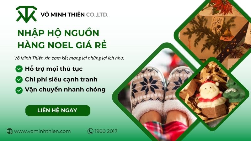 Võ Thiên Minh là một trong những đơn vị tìm nguồn hàng Giáng sinh uy tín, chất lượng 