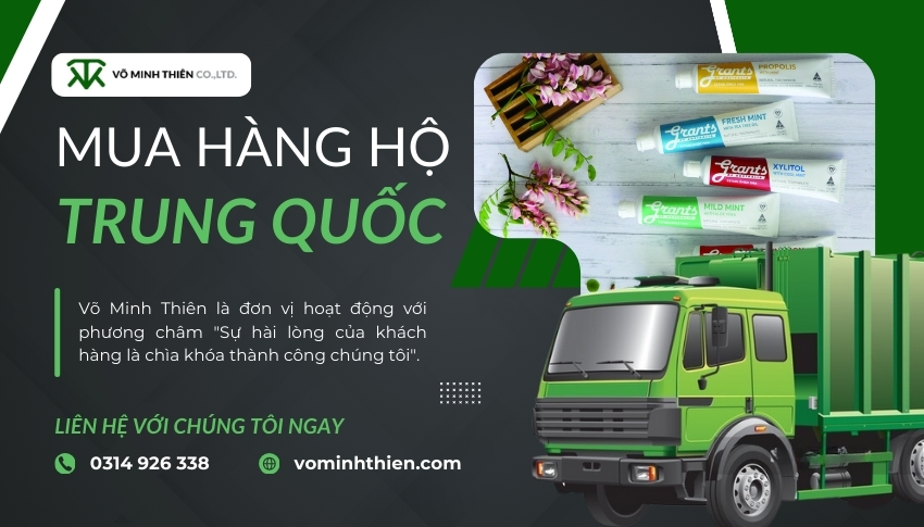 Nhập sỉ kem đánh răng Trung Quốc tại Võ Minh Thiên