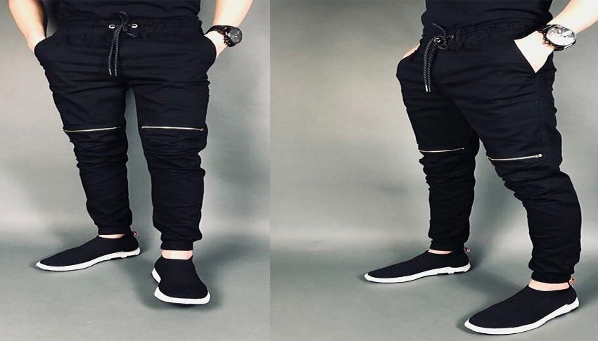 Quần jogger khóa