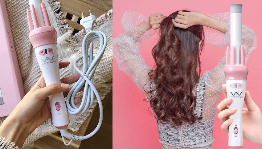 Máy uốn tóc nội địa Trung tự động