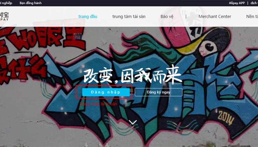 Truy cập vào tài khoản