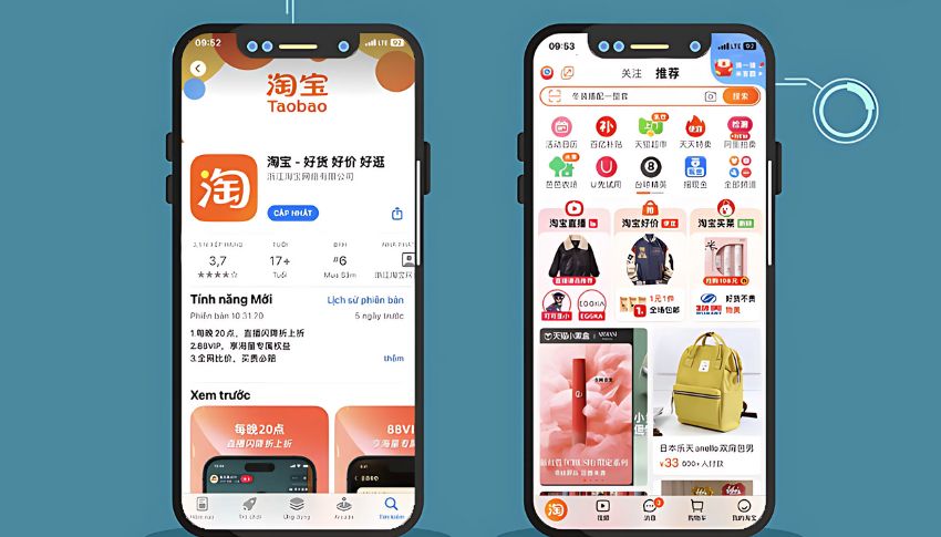 Taobao - App mua đồ Quảng Châu giá rẻ