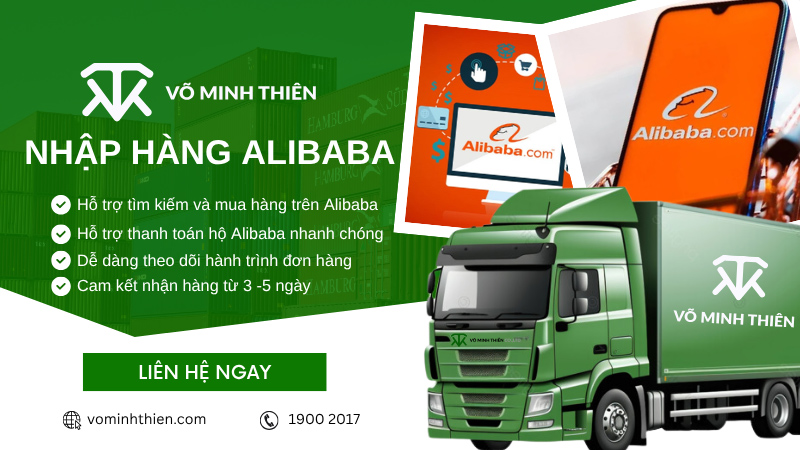 Nhập hộ hàng trên Alibaba giá rẻ về kinh doanh cùng với Võ Minh Thiên 