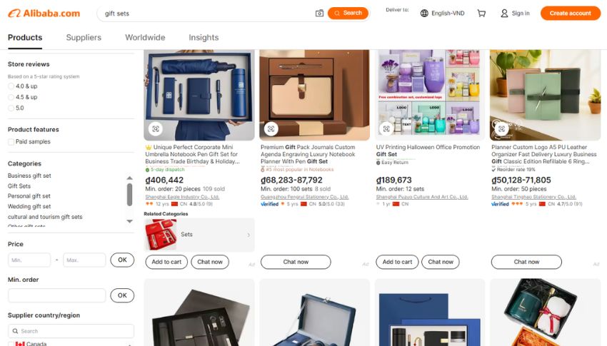 Ngành hàng quà tặng, đồ lưu niệm