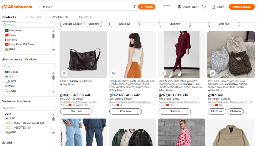 Ngành thời trang may mặc