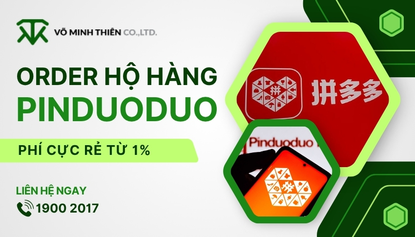 Võ Minh Thiên - Đơn vị mua hộ hàng Pinduoduo uy tín, phí cực rẻ từ 1%