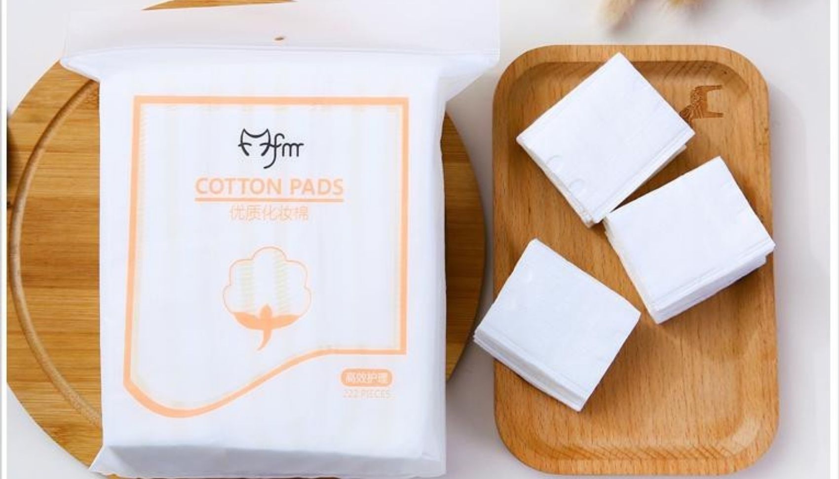 bông tẩy trang cotton pads Mofa Meiren