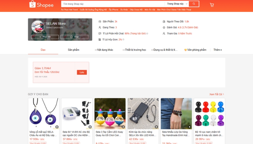 những shop taobao trên shopee chuyên đồ gia dụng Taobao