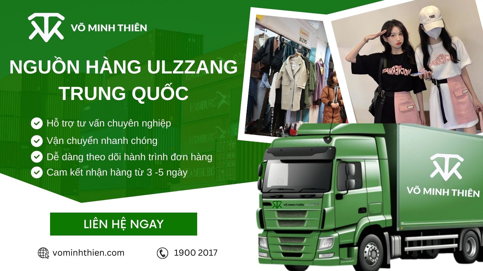 Võ Minh Thiên nhập hộ nguồn hàng Ulzzang Trung Quốc giá sỉ trọn gói