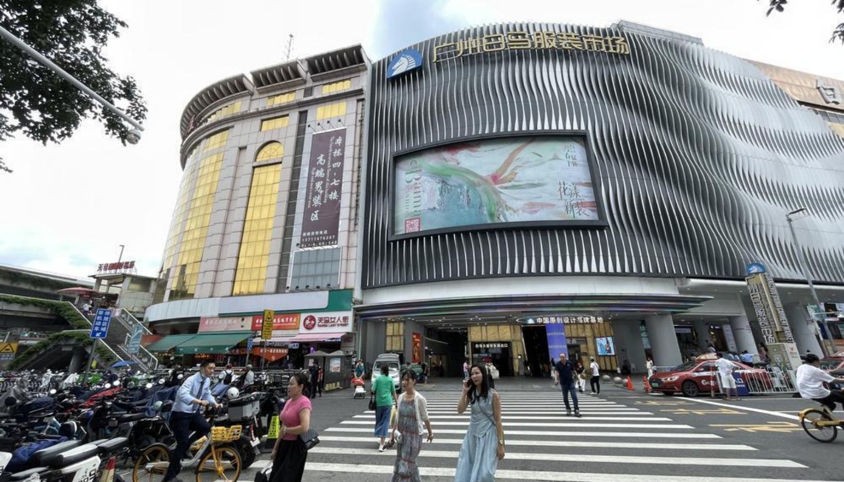 Đánh hàng nguồn hàng drap giường Trung Quốc tại chợ Quảng Châu