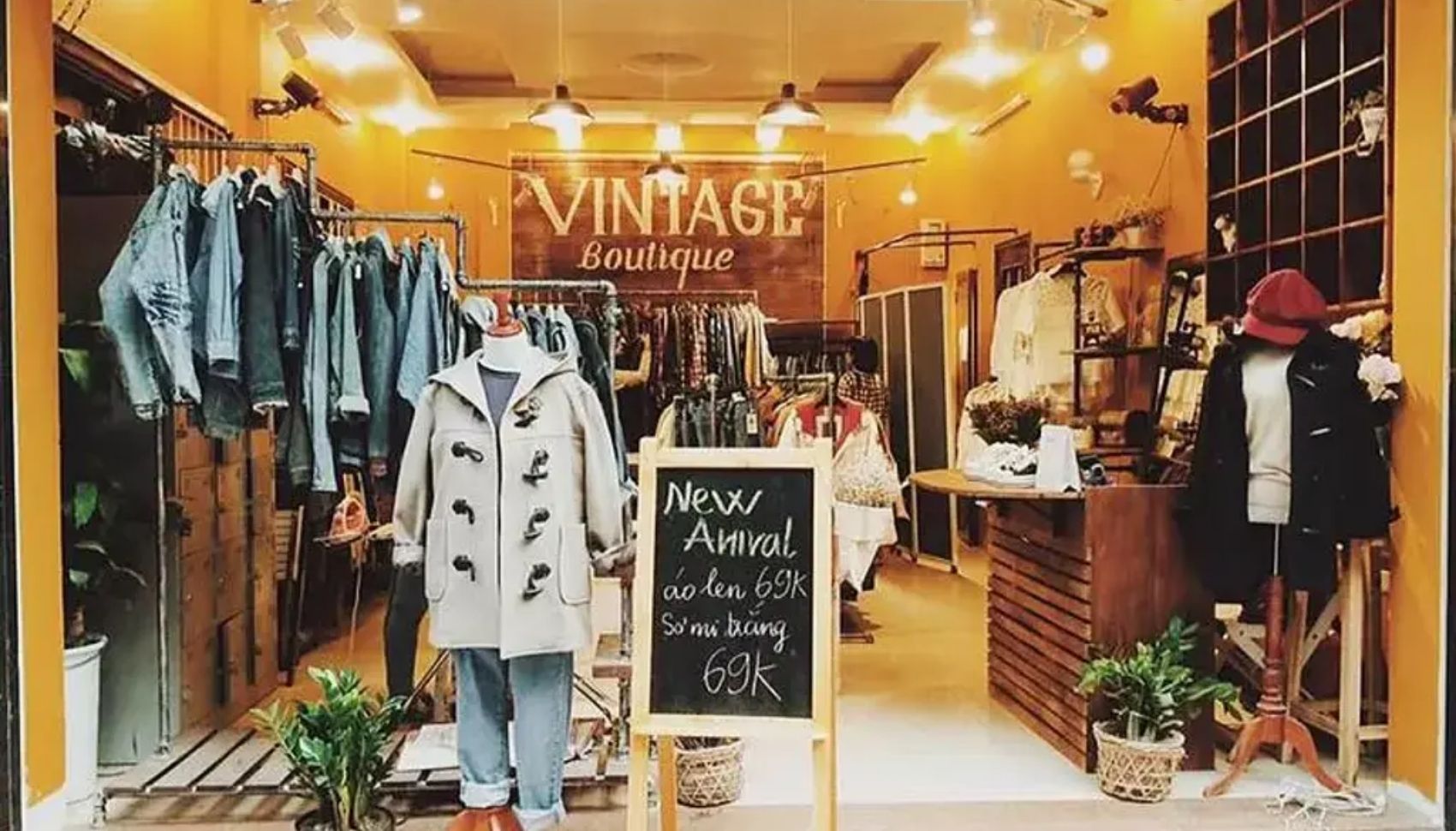 Ý tưởng kinh doanh đồ cũ hàng quần áo, phụ kiện thời trang