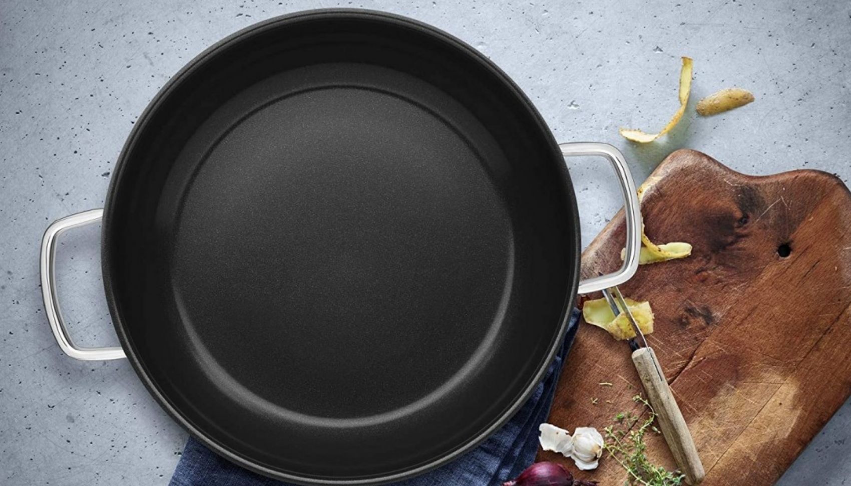 Loại chảo nướng Trung Quốc dạng tròn 2 quai