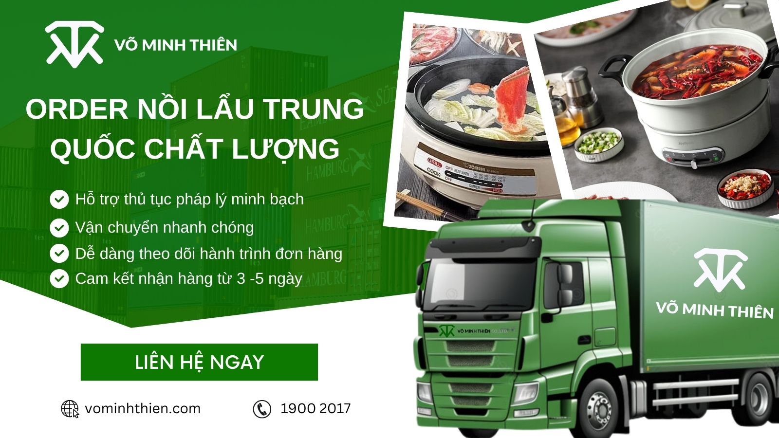 Nhập nồi lẩu Trung Quốc giá tận gốc qua Võ Minh Thiên Nhập nồi lẩu Trung Quốc giá tận gốc qua Võ Minh Thiên