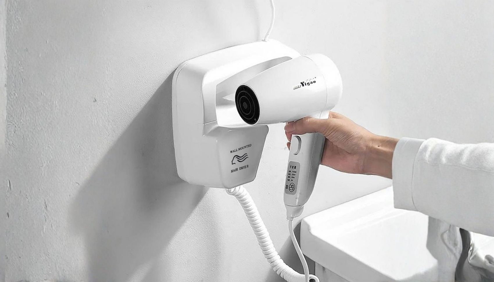 Máy sấy tóc Trung Quốc treo tường Yigao