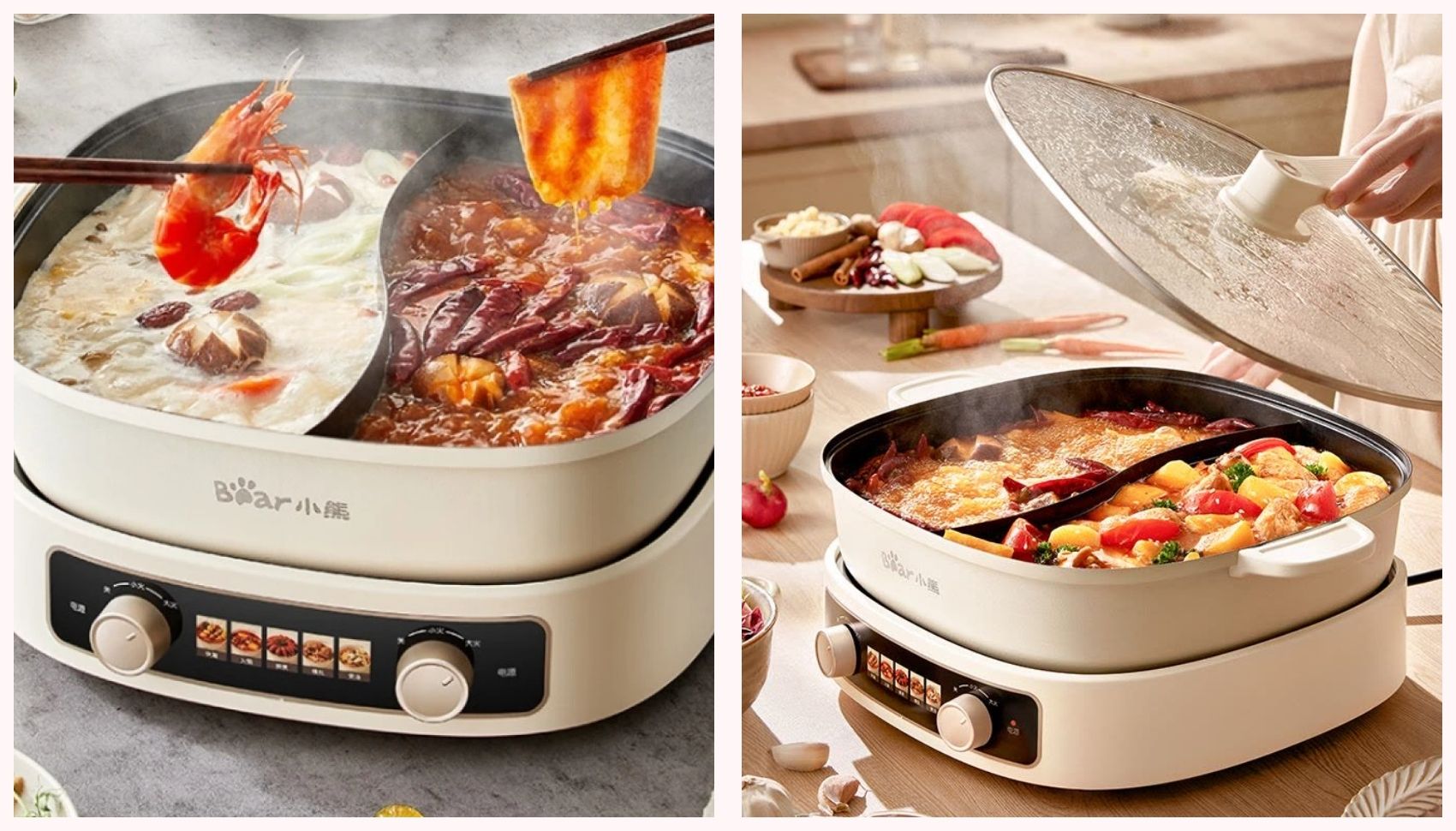 Hãng nồi lẩu nội địa Trung Bear Hãng nồi lẩu nội địa Trung Bear