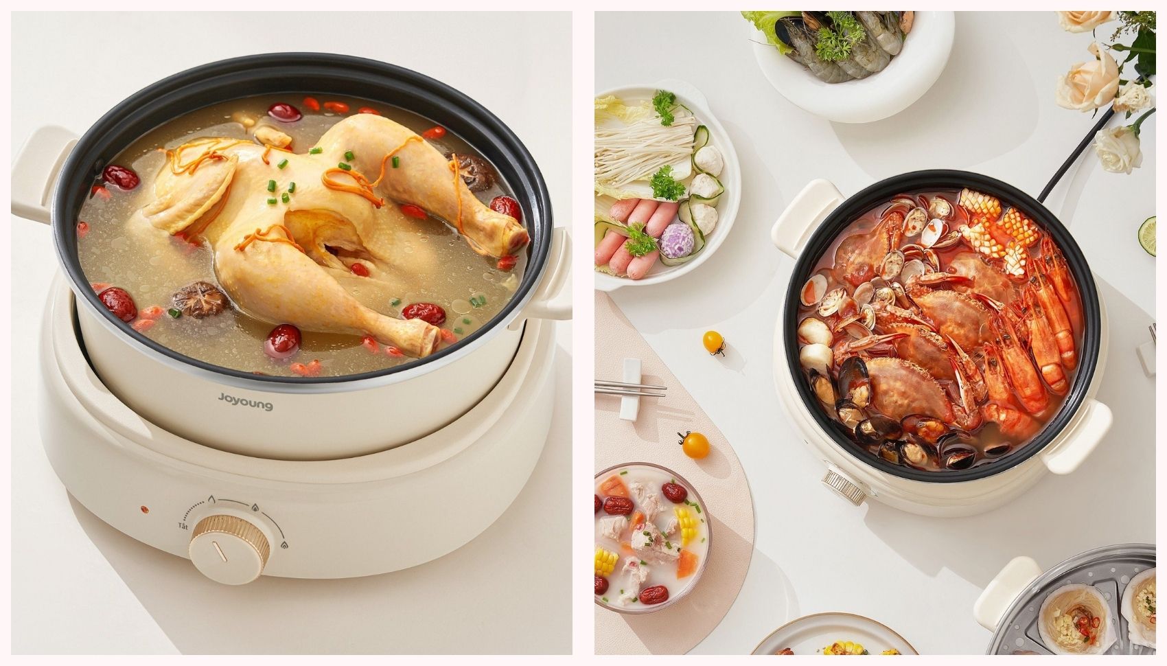Nồi điện nấu hotpot China hãng Joyoung Nồi điện nấu hotpot China hãng Joyoung