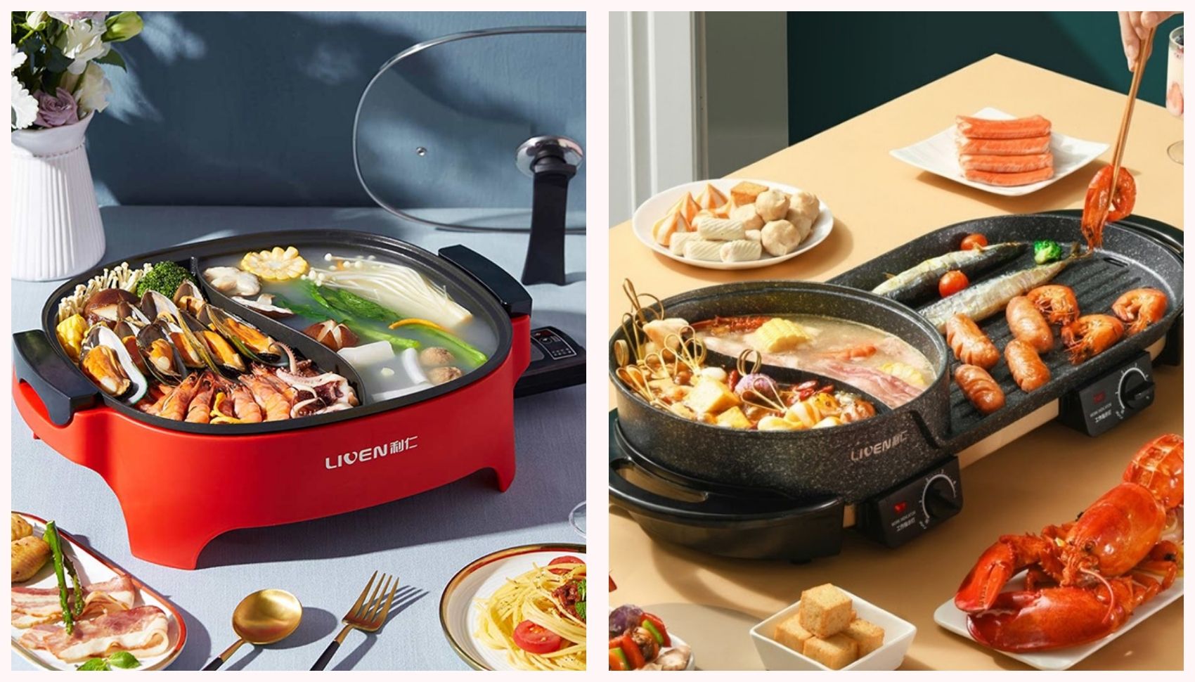 Nồi nấu hotpot China Liven Nồi nấu hotpot China Liven