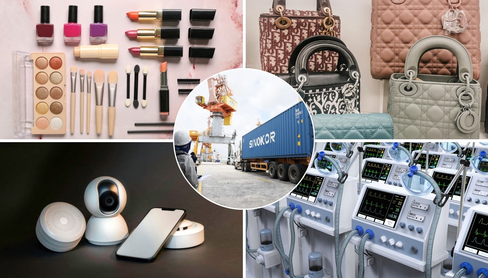 Các loại hàng hóa được vận chuyển Thượng Hải về Việt Nam Các loại hàng hóa được vận chuyển Thượng Hải về Việt Nam