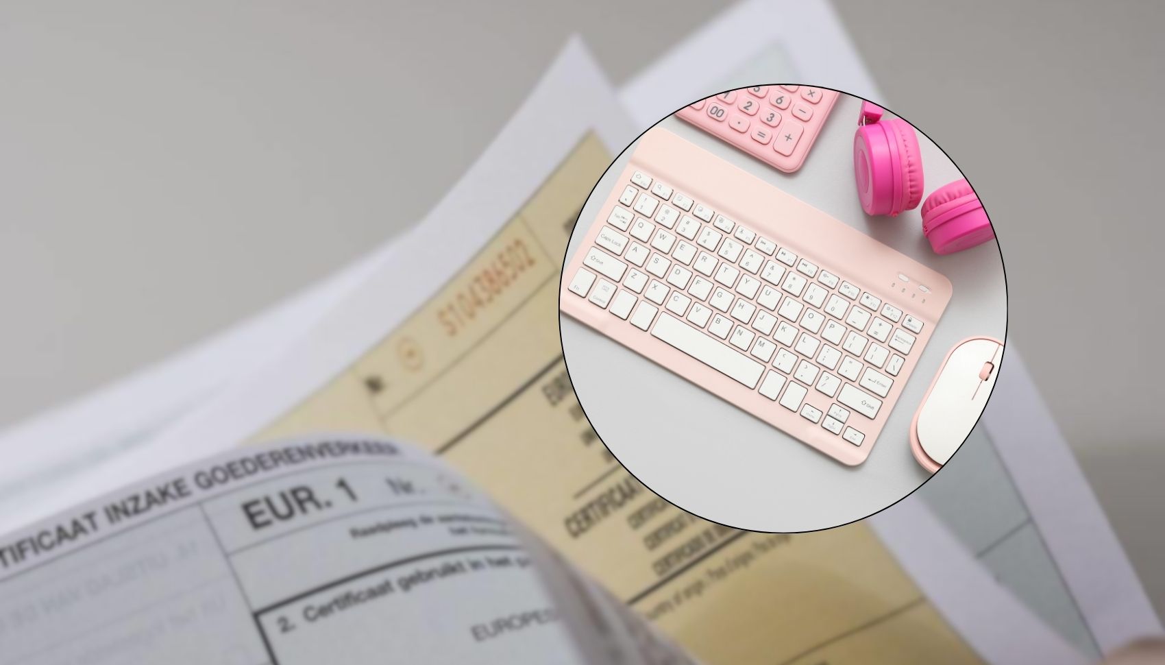 Chuẩn bị hồ sơ thủ tục nhập khẩu bàn phím từ Trung Quốc